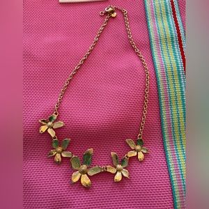 J.Crew flower necklace